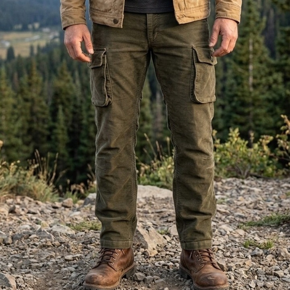 Laksen Sporting Cargo Pants Men's 34 Green Hiking Hunting Goprcore 1977 Vintage